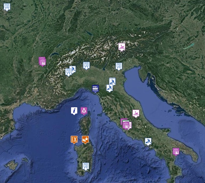 Mappa storia Nucleare